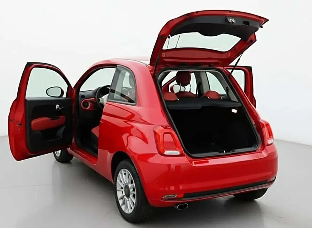 Used Fiat 500 Pop Star 69 HP (50 kW) 2018 Red Hatchback
