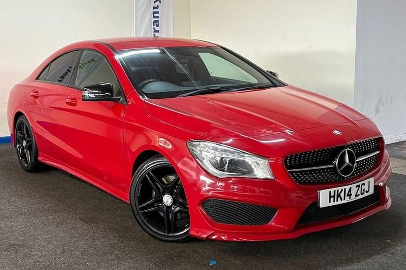 Red Used 2014 Mercedes CLA220 AMG Sedan | £9,295 (Good price) - Image 1/1