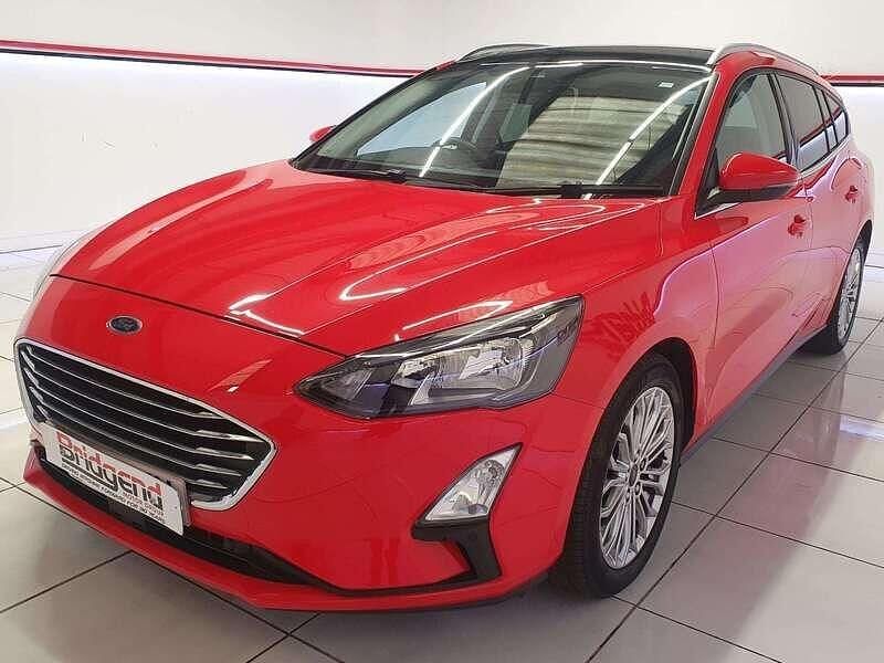 Used Ford Focus Titanium X 2019 Red Estate