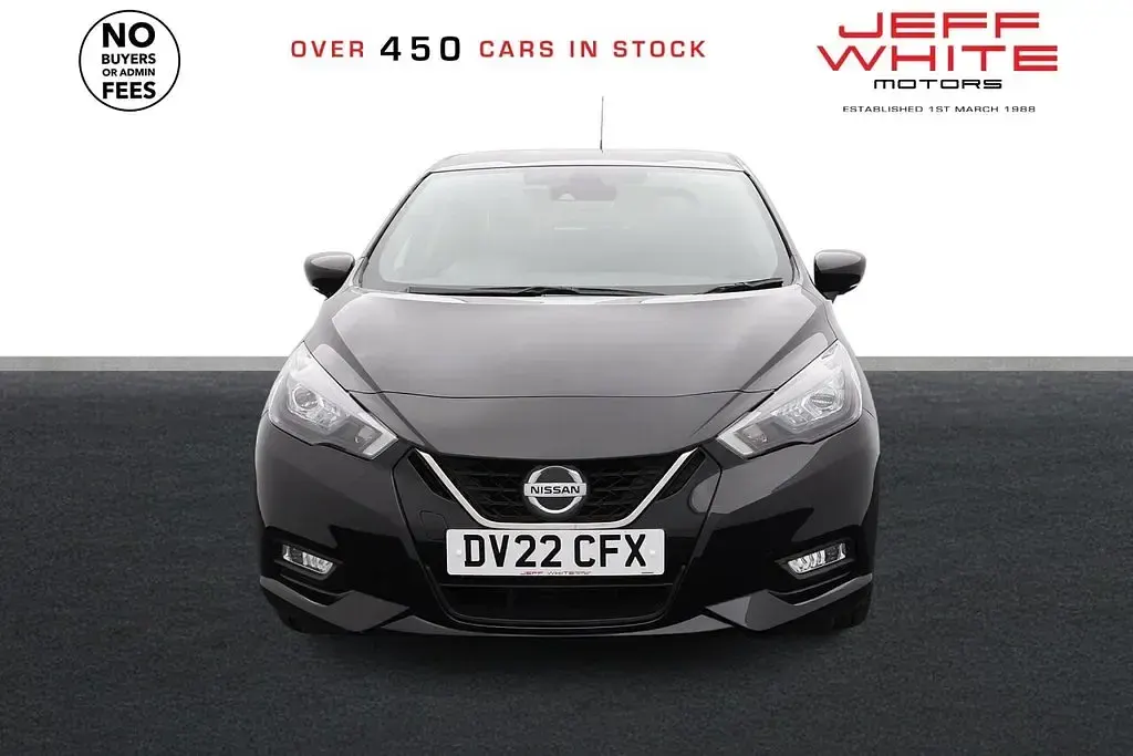 Second-hand Nissan Micra Tekna 92 CP (67 kW) 2022 Negru Hatchback