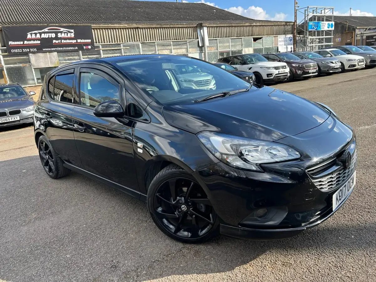 Used Vauxhall Corsa Edition 2017 Black Hatchback