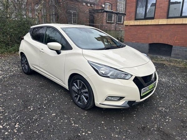White Used 2019 Nissan Micra N-Connecta Hatchback | £9,395 (Fair price) - Image 1/1