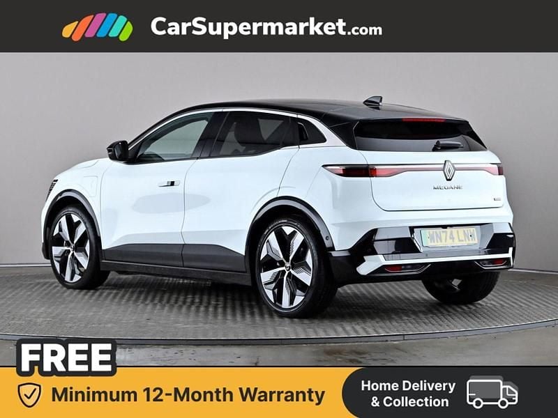 Used Renault Megane E-Tech Komfort 160 kW (218 HP) 2024 White/black Hatchback