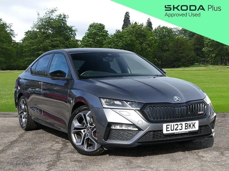 Grey Used 2023 Skoda Octavia vRS Hatchback | £24,995 (Fair price) - Image 1/4