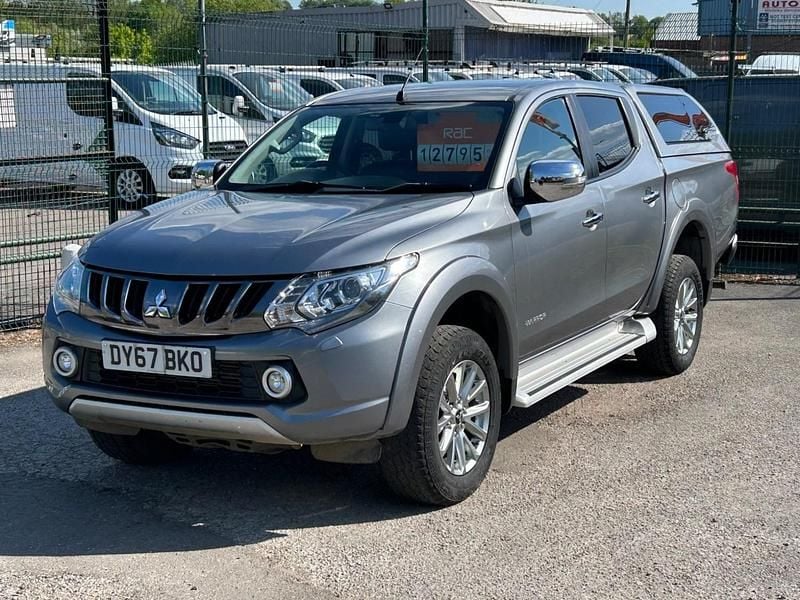 Grey Used 2017 Mitsubishi L200 Warrior Pickup | £11,995 (Good price) - Image 1/3