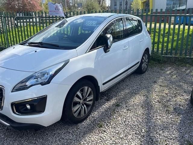 Begagnad Peugeot 3008 Active 120 HK (88 kW) 2016 Vit SUV
