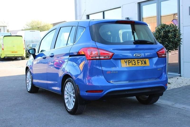 Used Ford B-MAX Titanium 100 HP (73 kW) 2013 Blue MPV