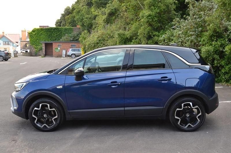 Used Vauxhall Crossland Elite 109 HP (80 kW) 2021 Blue SUV