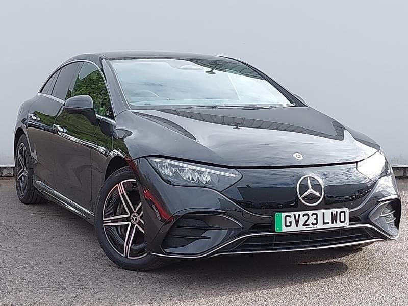 Used Mercedes EQE300 AMG line 180 kW (245 HP) 2023 Grey Sedan