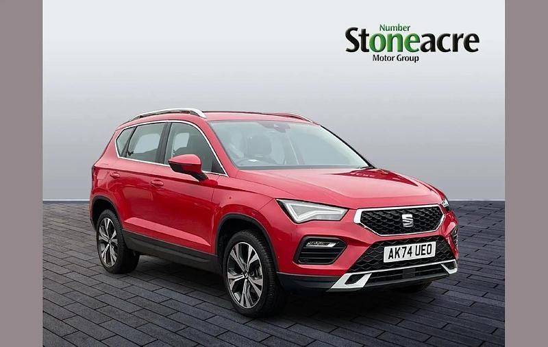 Red Used 2024 Seat Ateca SE Technology SUV | £18,690 (Good price) - Image 1/4