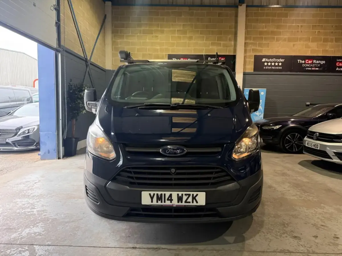 Usado Ford Transit Custom 100 HP (73 kW) 2014 Azul Van