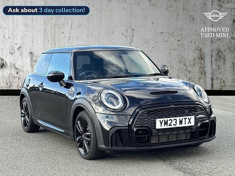 Black Used 2023 Mini Cooper S Hatch Hatchback | £23,637 (Fair price) - Image 1/3