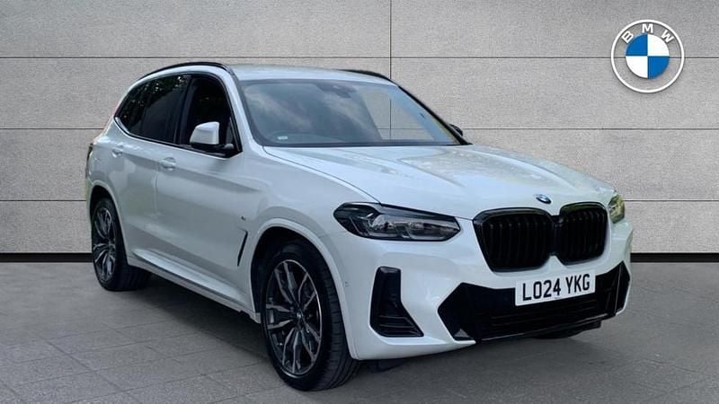 White Used 2024 BMW X3 M Sport SUV | £36,790 (Good price) - Image 1/4