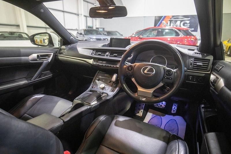 Used Lexus CT200h Sport Line 2015 White Hatchback