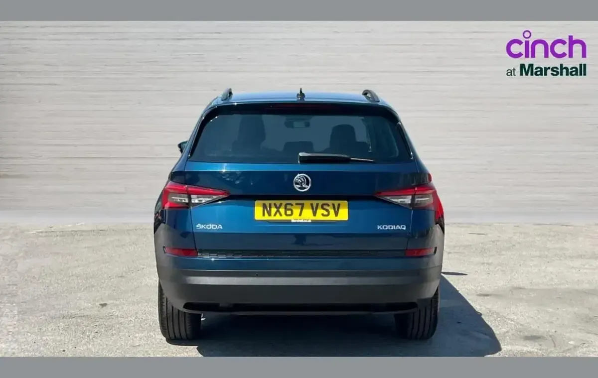 Used Skoda Kodiaq SE L 150 HP (110 kW) 2017 Blue SUV