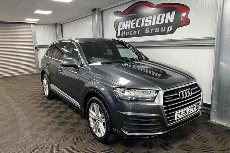 Used Audi Q7 S-Line 218 HP (160 kW) 2016 Grey SUV