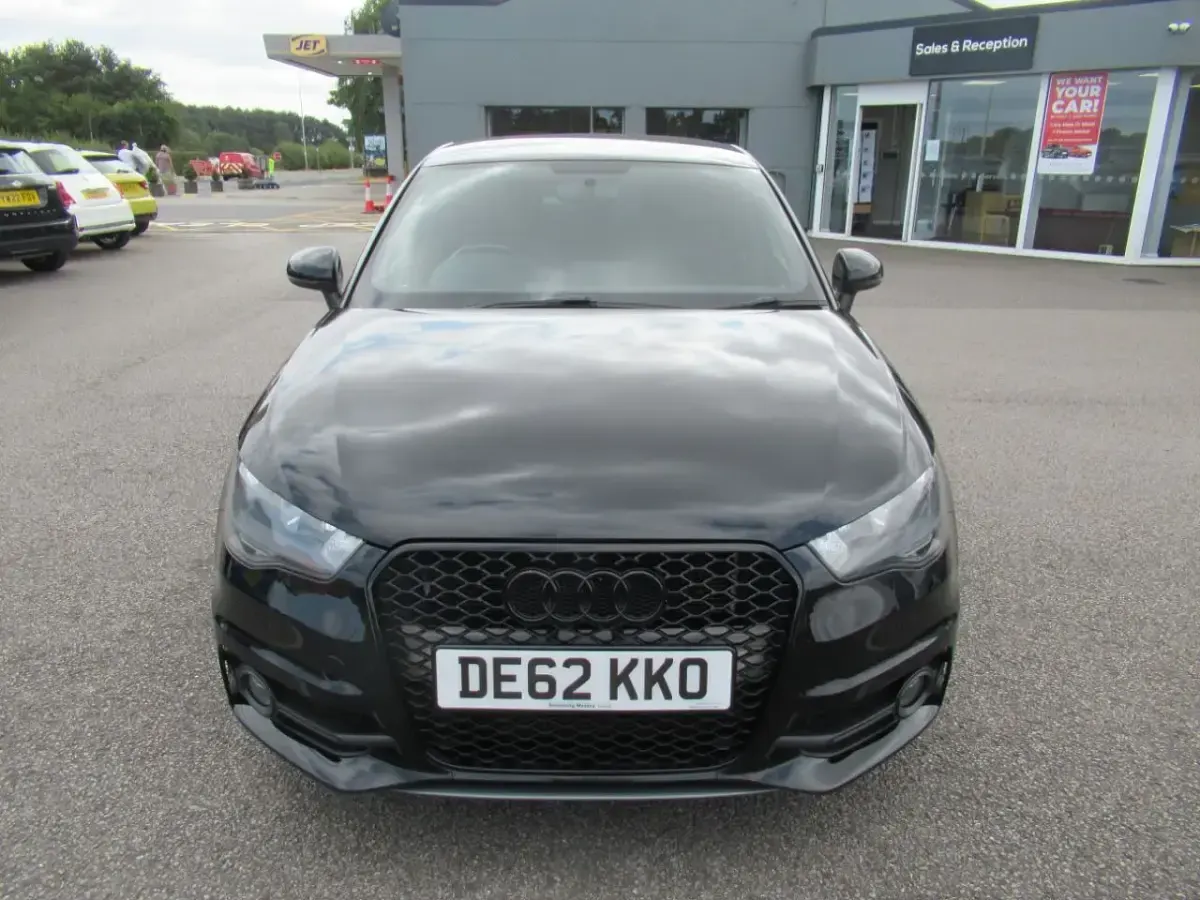 Used Audi A1 S-Line 105 HP (77 kW) 2012 Black Hatchback
