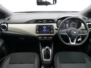 Used Nissan Micra Acenta 92 HP (67 kW) 2021 Blue Hatchback