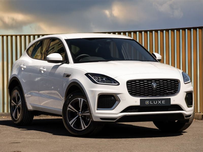 White Used 2023 Jaguar E-Pace R-Dynamic SUV | £34,898 (A bit pricey) - Image 1/4
