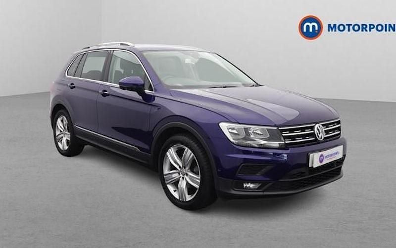 Used VW Tiguan Match 150 HP (110 kW) 2020 Blue SUV
