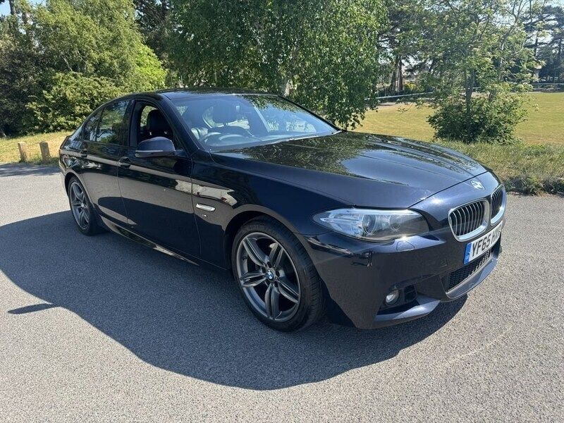 Black Used 2015 BMW 520 M Sport Sedan | £8,950 (Fair price) - Image 1/4