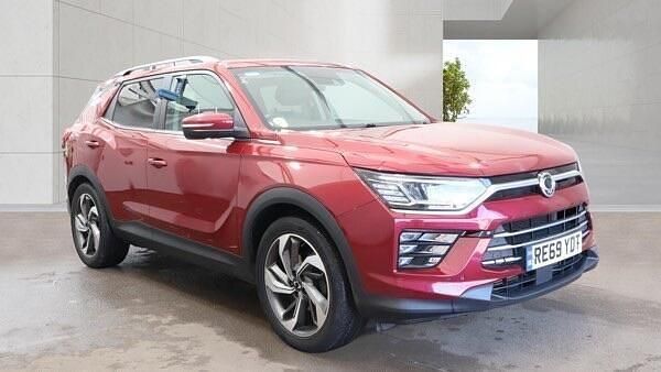 Used Ssangyong (KGM) Korando 136 HP (100 kW) 2019 Red SUV