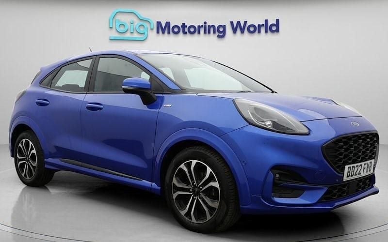 Used Ford Puma ST-Line 125 HP (91 kW) 2022 Blue SUV