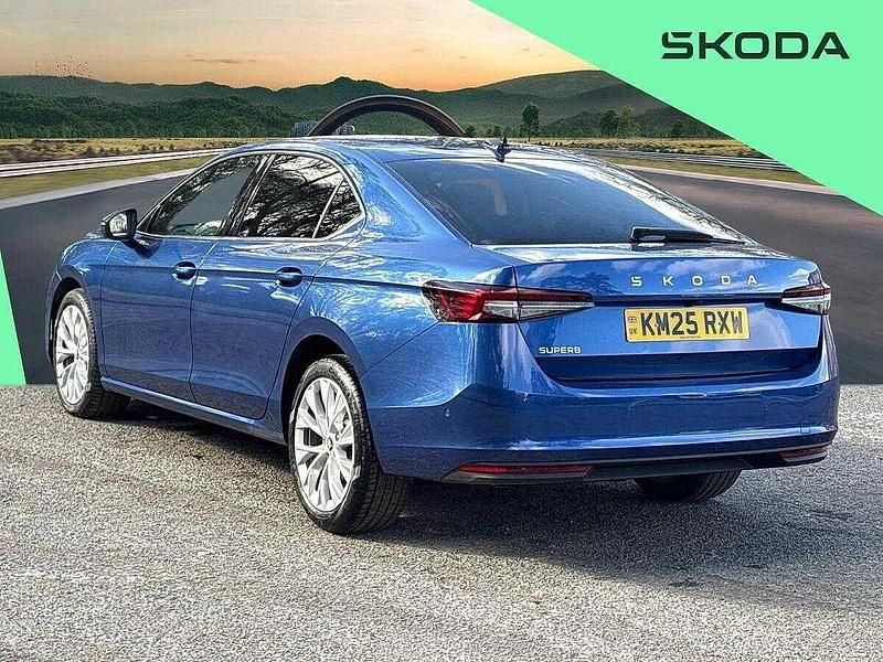 Used Skoda Superb SE L 150 HP (110 kW) 2025 Blue Hatchback