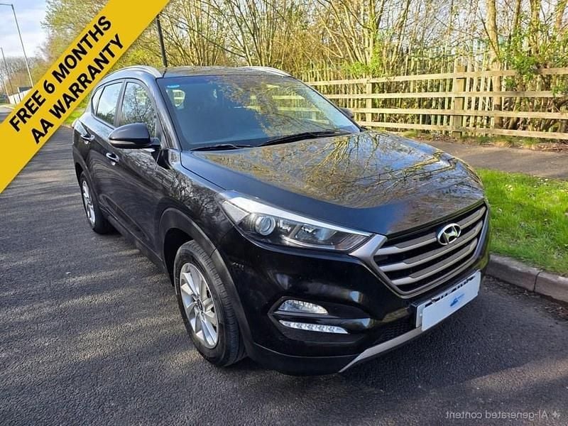 Used Hyundai Tucson SE 116 HP (85 kW) 2016 Black SUV