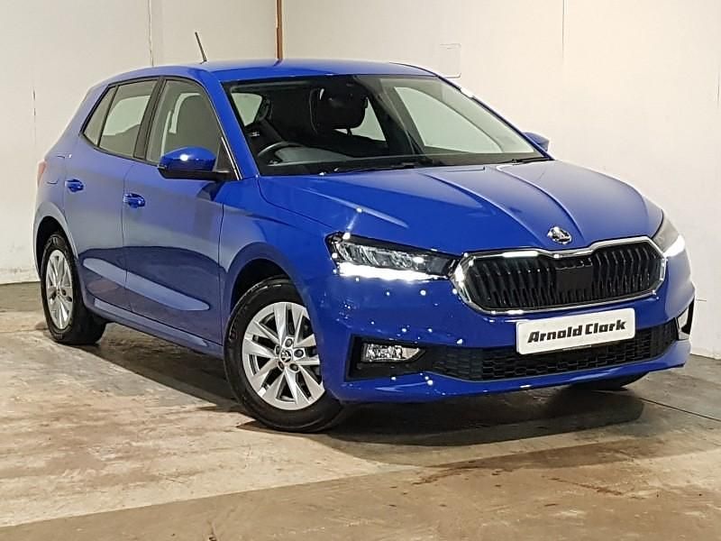 Used Skoda Fabia Comfort 80 HP (58 kW) 2022 Blue Hatchback