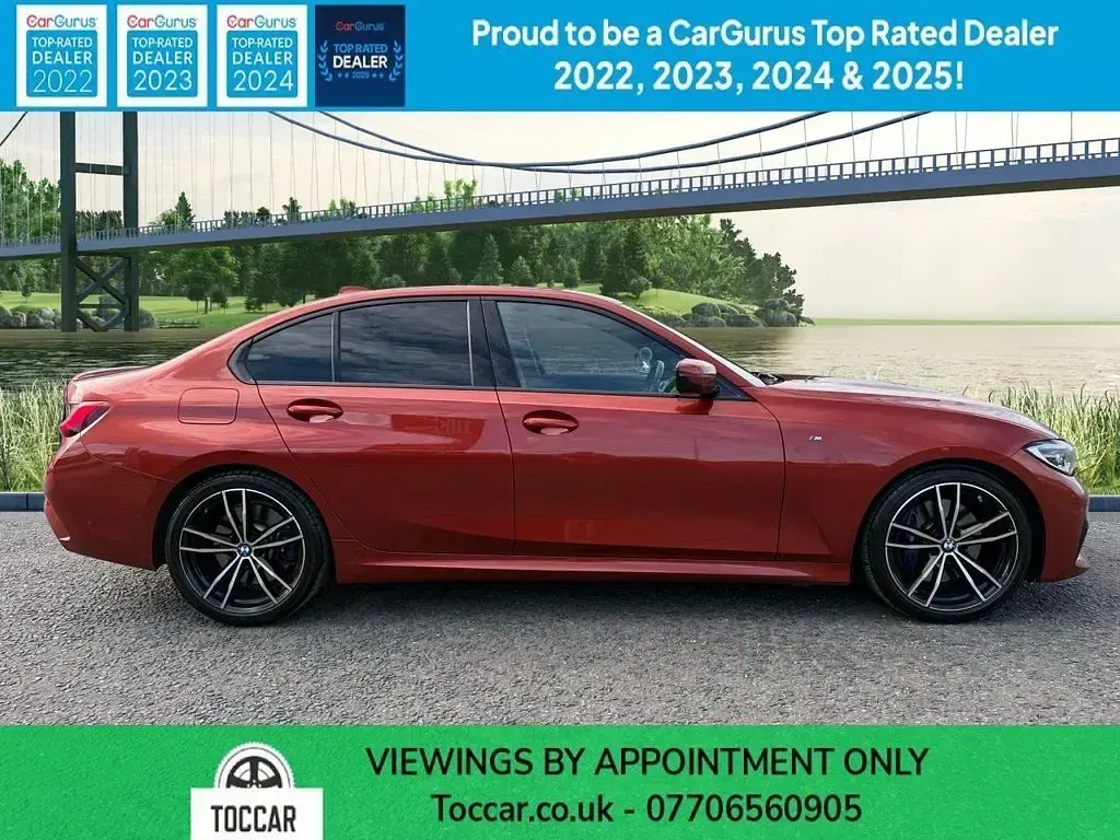 Used BMW 320 M Sport 2019 Orange Sedan