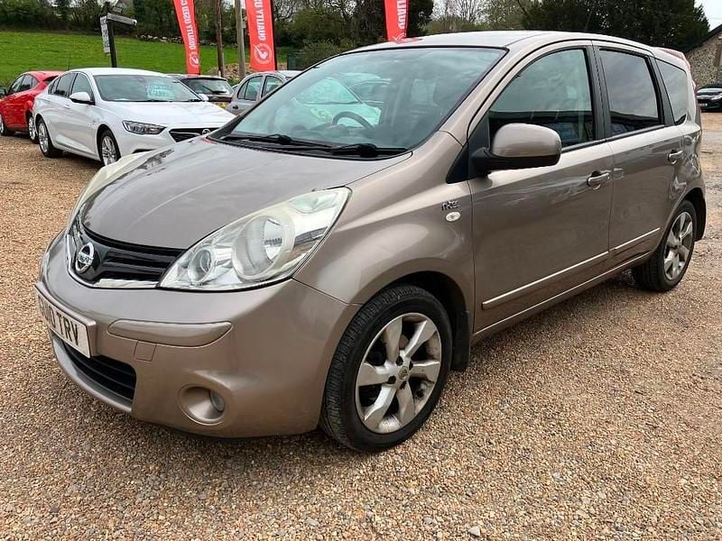 Used Nissan Note N-TEC 110 HP (80 kW) 2010 Beige Hatchback