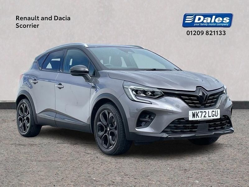Used Renault Captur Rive Gauche 142 HP (104 kW) 2023 Metallic  oyster grey/diamond black  SUV