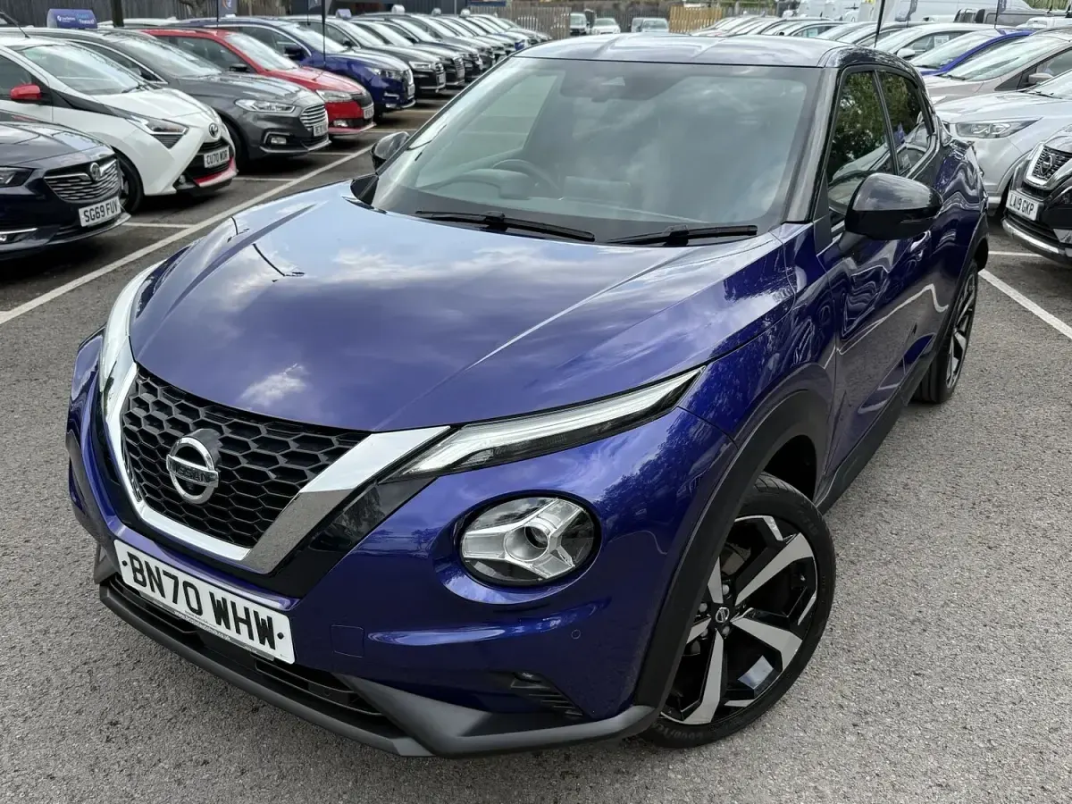 Used Nissan Juke Tekna 2020 Blue SUV
