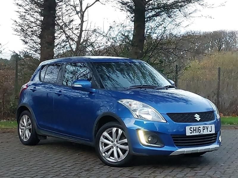 Blue Used 2016 Suzuki Swift SZ4 Hatchback | £6,298 (Fair price) - Image 1/4