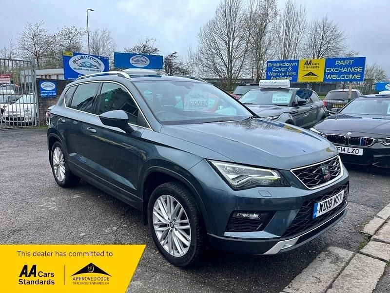 Used Seat Ateca 4Drive 150 HP (110 kW) 2018 Grey SUV
