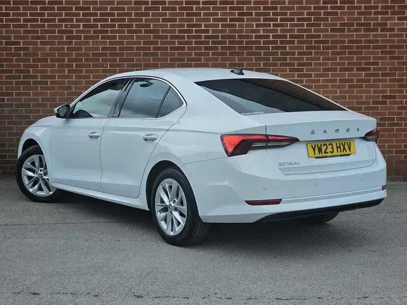 Used Skoda Octavia SE L 110 HP (80 kW) 2023 White Hatchback