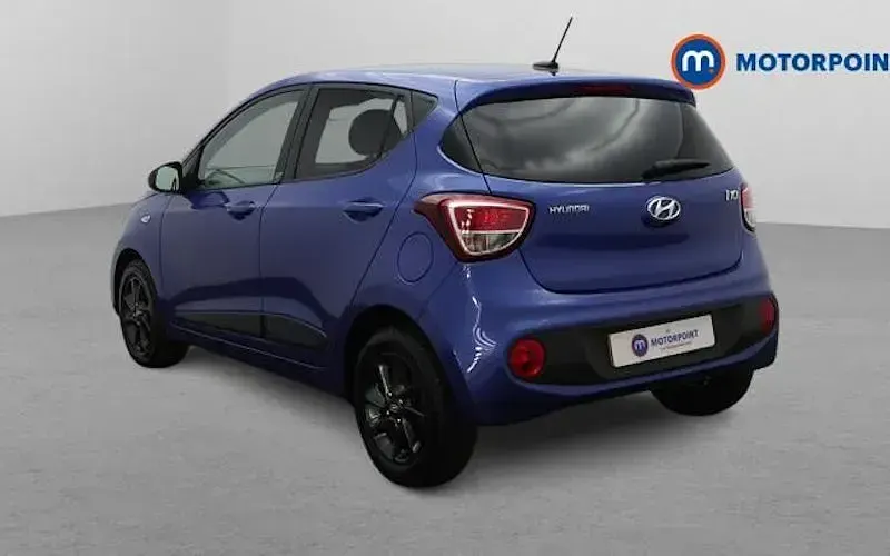 Used Hyundai i10 GO! 67 HP (49 kW) 2018 Blue Hatchback