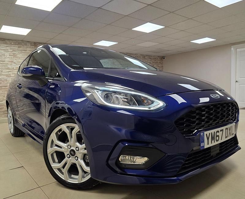 Blue Used 2018 Ford Fiesta ST-Line Hatchback | £6,495 (Super price) - Image 1/4