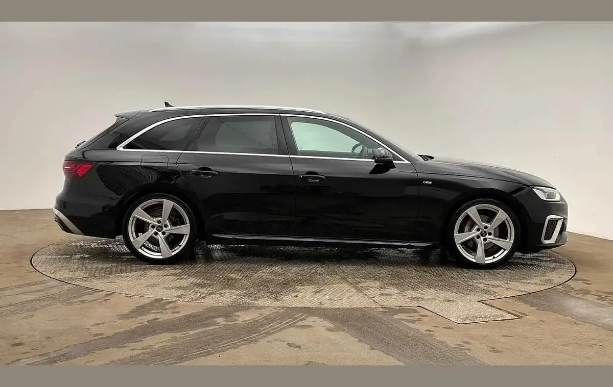 Used Audi A4 S-Line 200 HP (147 kW) 2024 Black Estate
