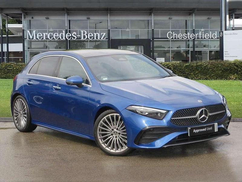 Blue Used 2023 Mercedes A200 AMG Line Premium Plus Hatchback | £26,800 (A bit pricey) - Image 1/4