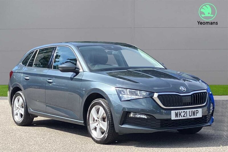 Used Skoda Scala SE 110 HP (80 kW) 2021 Grey Hatchback