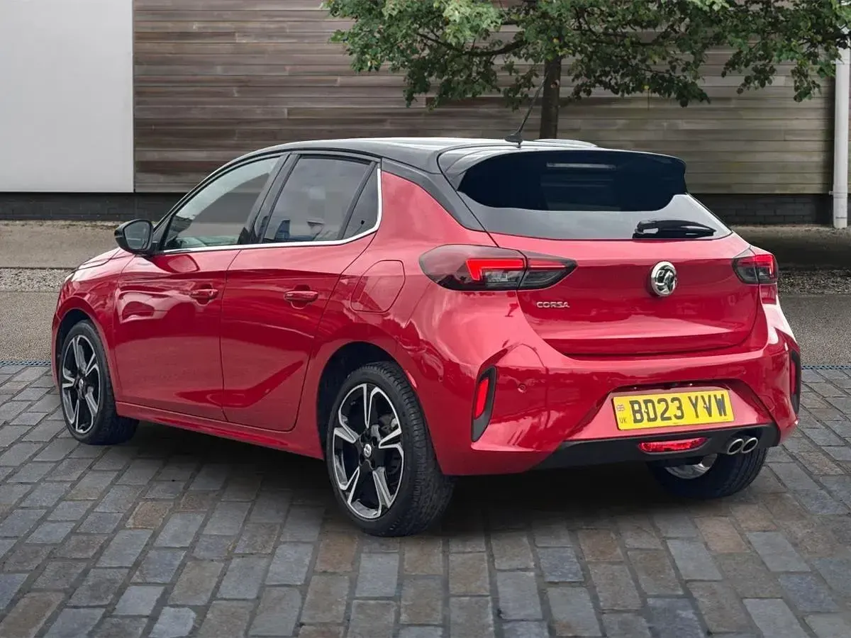 Used Vauxhall Corsa Ultimate 130 HP (95 kW) 2023 Red Hatchback