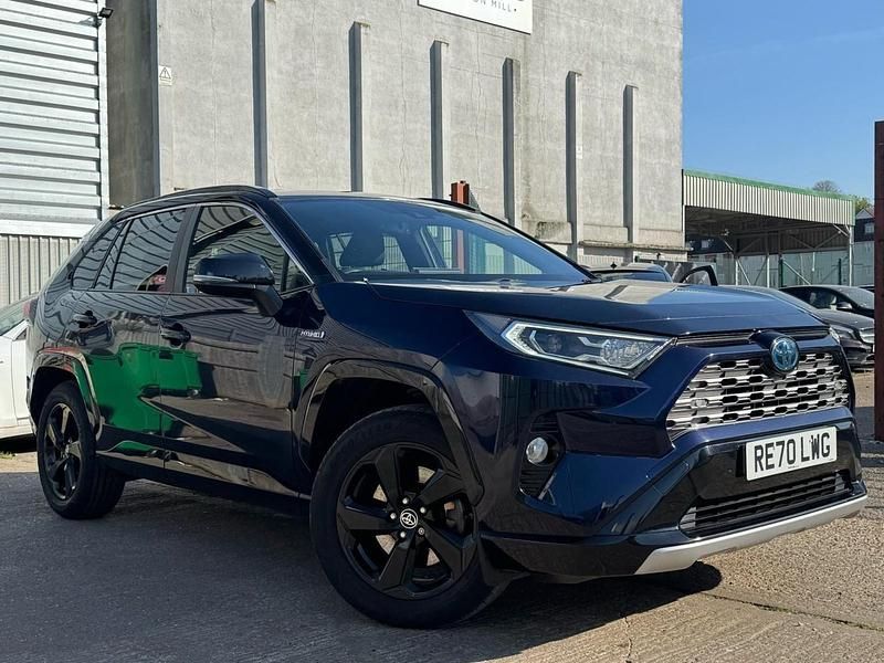 Blue/black Used 2020 Toyota RAV4 Estate | £18,100 - Image 1/4