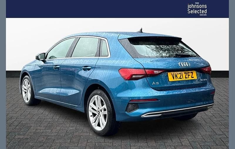 Used Audi A3 Sport 147 HP (108 kW) 2021 Blue Sedan