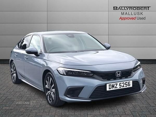 Grey Used 2024 Honda Civic Elegance Hatchback | £24,950 (Fair price) - Image 1/4