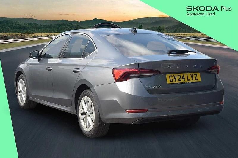 Used Skoda Octavia SE L 148 HP (108 kW) 2024 Graphite grey metallic Hatchback