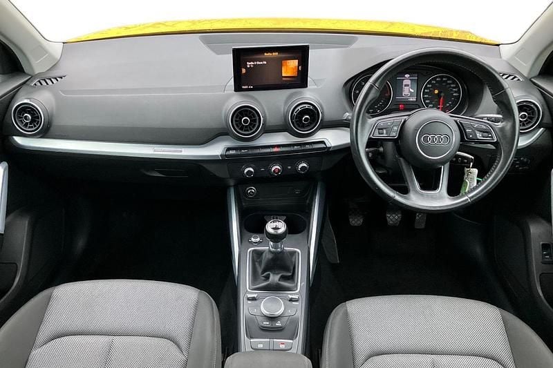 Used Audi Q2 Sport 116 HP (85 kW) 2019 Yellow SUV