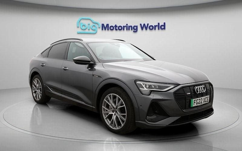 Used Audi e-tron Sportback Black Edition 300 kW (408 HP) 2022 Grey SUV