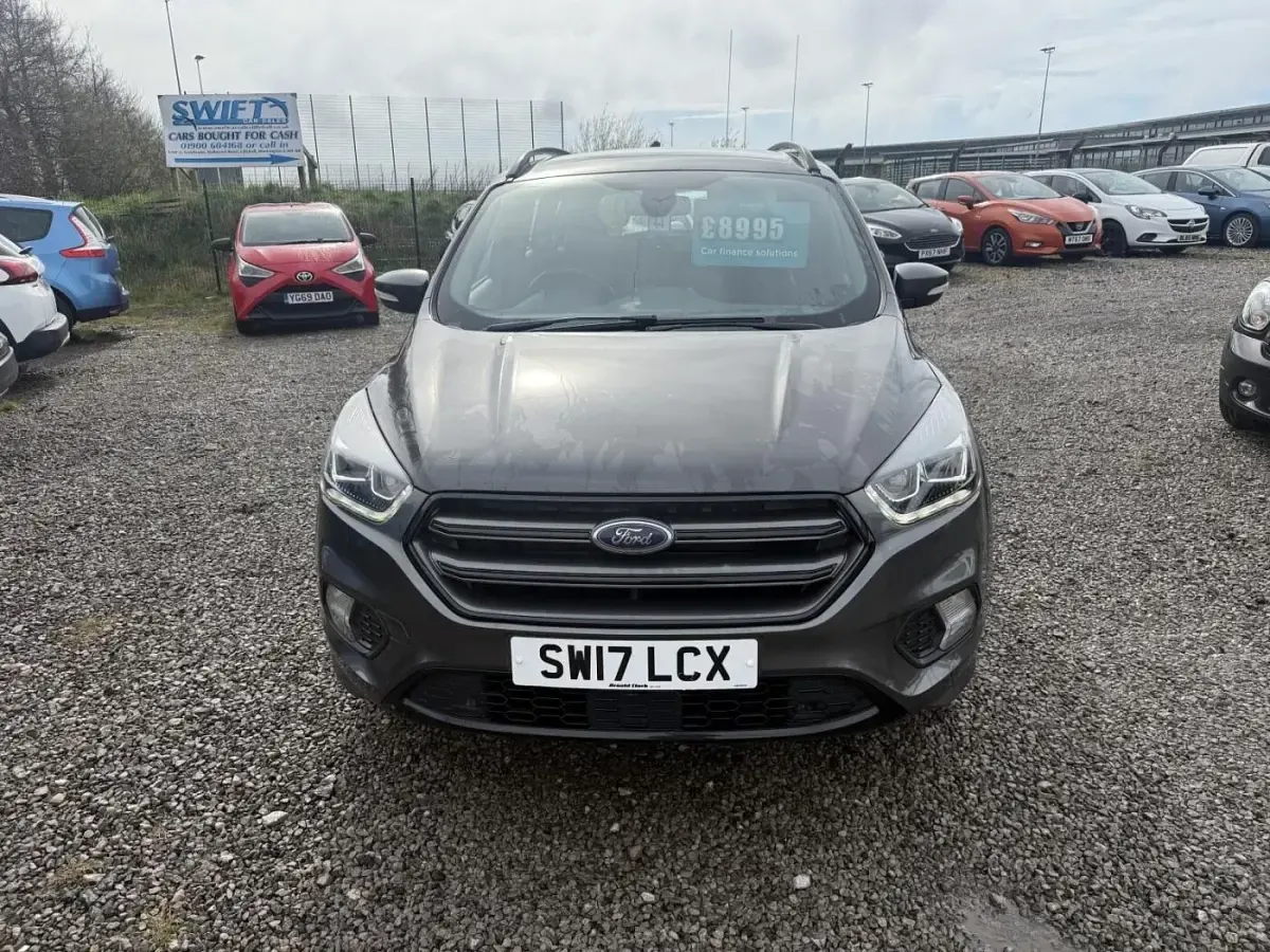 Used Ford Kuga ST-Line 120 HP (88 kW) 2017 Grey SUV